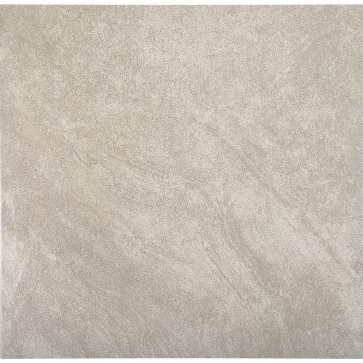 TrafficMaster Portland Stone Gray 18 in. x 18 in. Glazed Ceramic Floor and Wall Tile (17.44 sq. ft. / case)