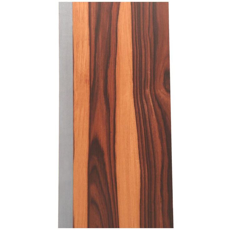 TrafficMaster African Wood Dark 6 in. W x 36 in. L Luxury Vinyl Plank Flooring (24 sq. ft. / case)
