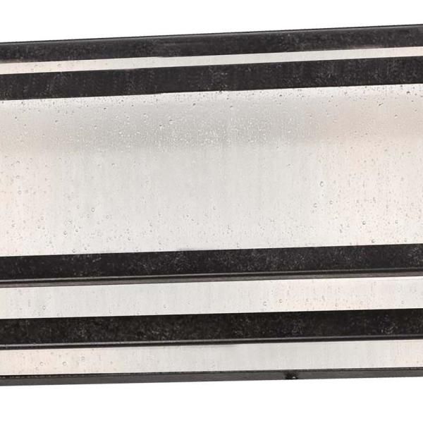 4-Light Aged Charcoal Bath Light