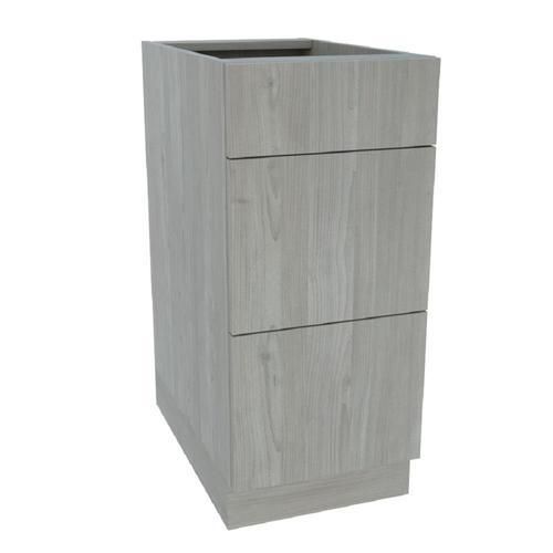 Cambridge 15-in W x 34.5-in H x 21-in D Grey Nordic Wood Engineered Wood Drawer Base Stock Cabinet
