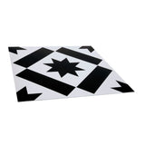 Style Selections Kingston Deco 3-mil x 12-in W x 12-in L Water Resistant Peel and Stick Luxury Vinyl Tile Flooring