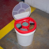 12.5 in. 5 Gal. Pro Lid Tool Bucket - Super Arbor