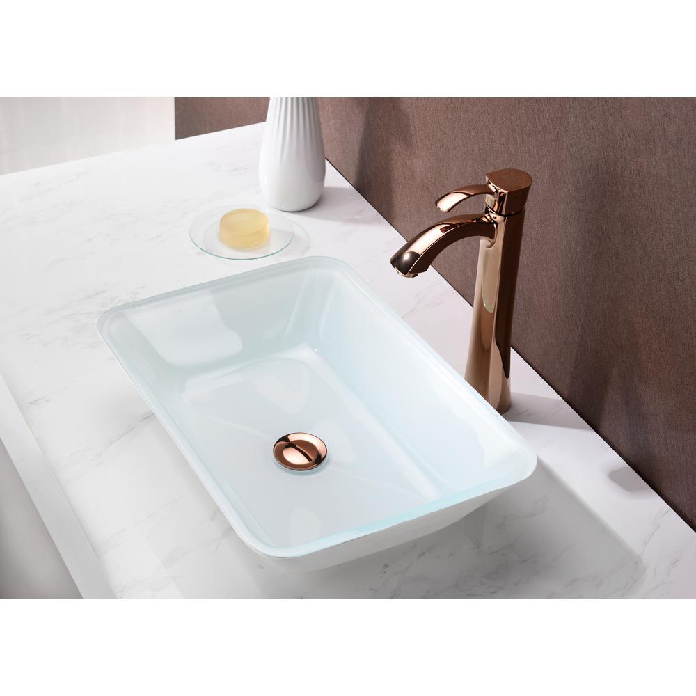 Amenta Vessel Sink in White - Super Arbor