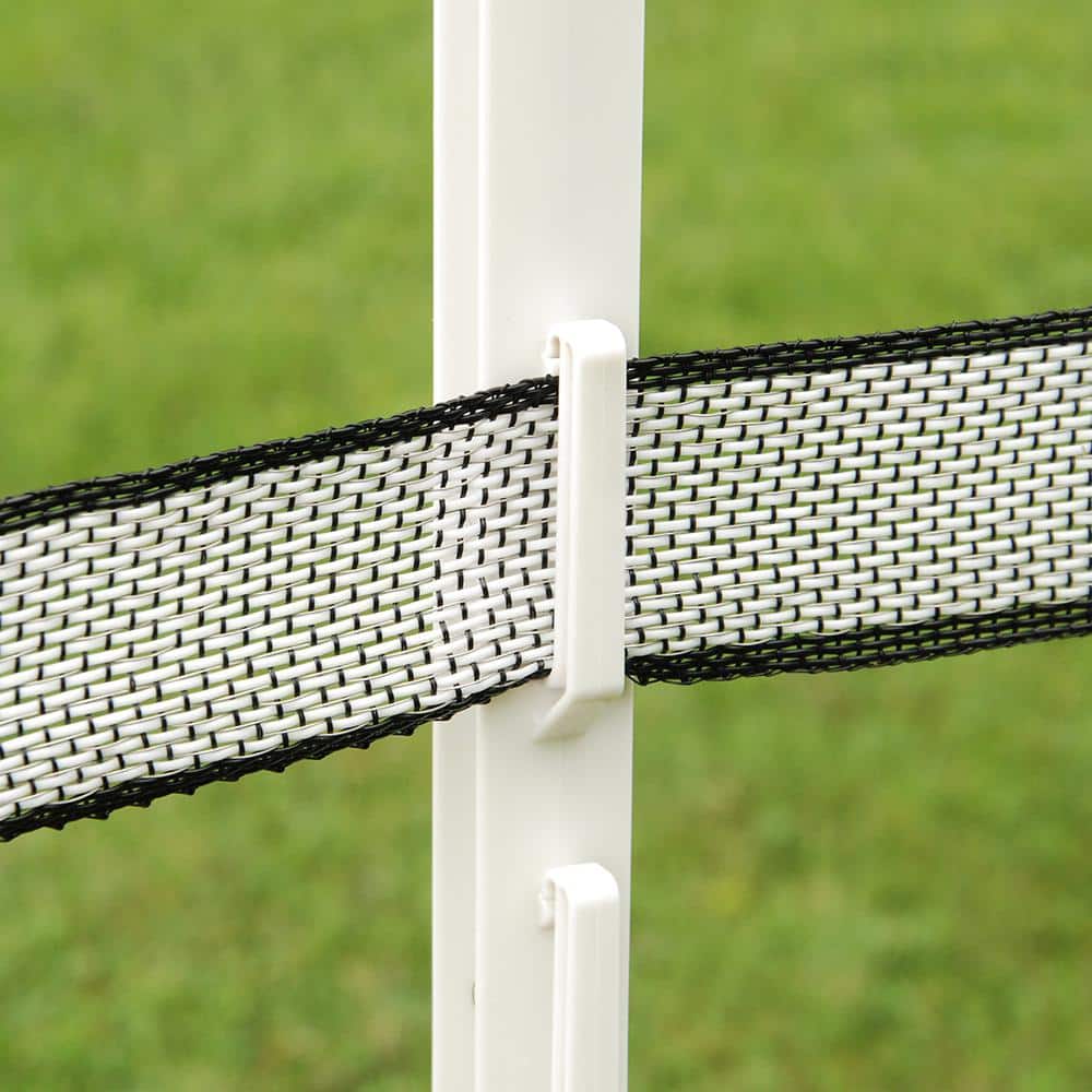 Fi-Shock 48 in. Plastic White Step-in Fence Post
