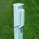 Fi-Shock 48 in. Plastic White Step-in Fence Post