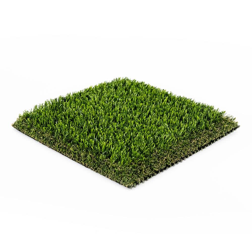 TURF DISTRIBUTORS Eco 82 Lime Green 15 ft. Wide x Cut to Length Artificial Grass Carpet