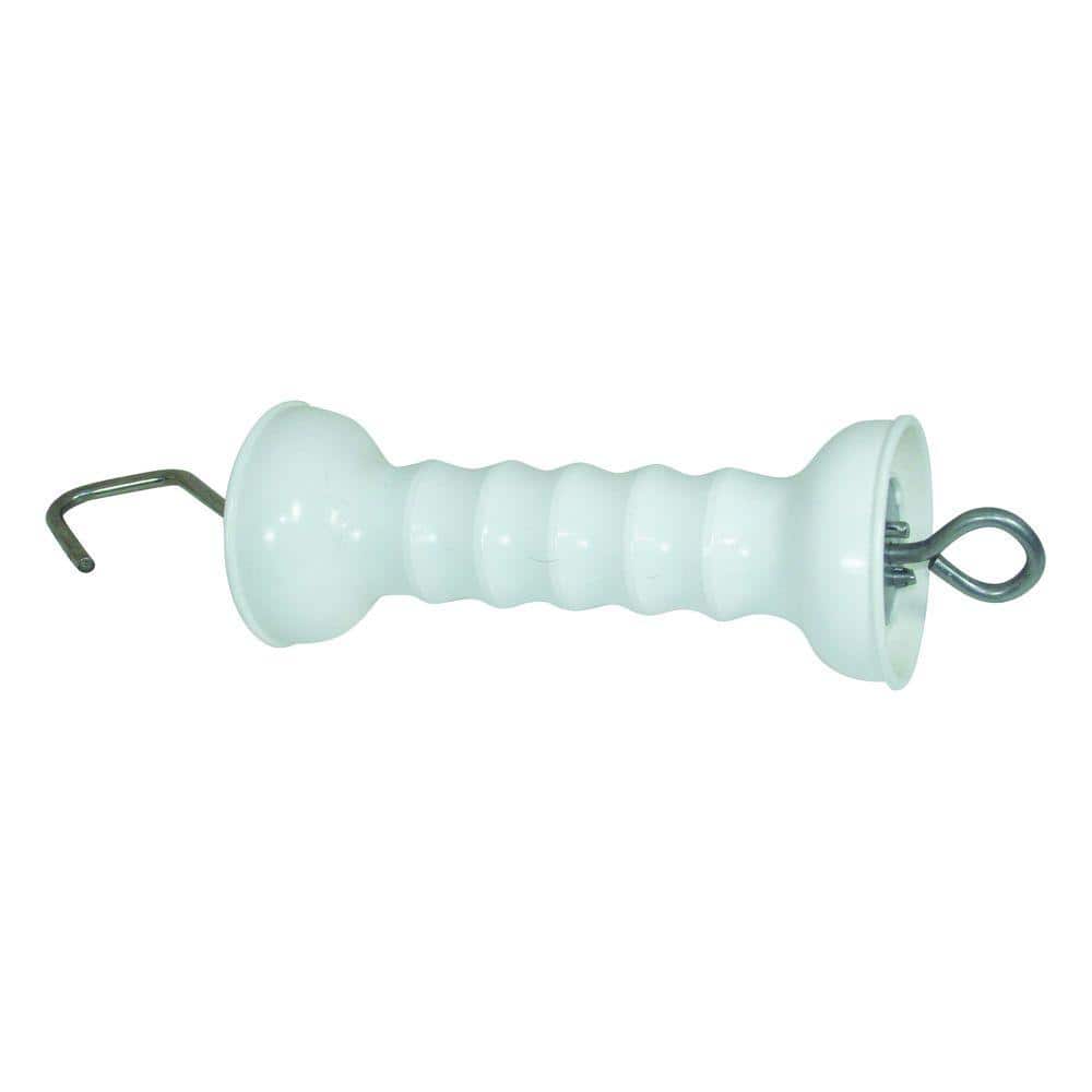 Field Guardian Stainless Steel Heavy-Duty Gate Handle - White
