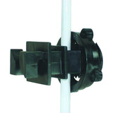 Field Guardian Black Polywire/Wire W-Style Screw-On for Round Post (25-Pack)