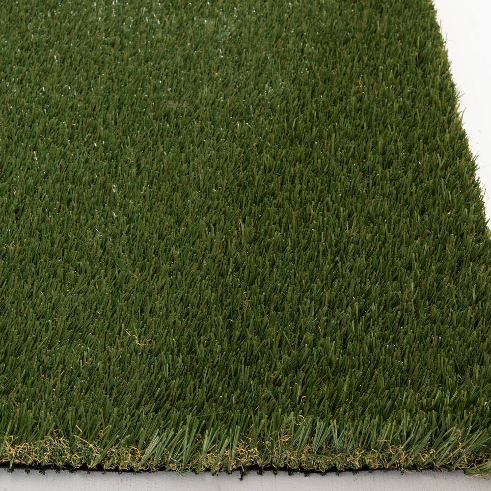 NATCO HOME 56 oz. 7.5 ft. x 9 ft. Field/Olive Green Artificial Grass Rug