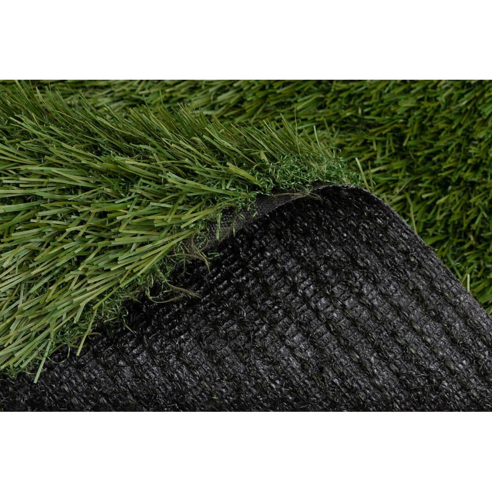 NATCO HOME 46 oz. Kentucky 15 ft. Wide x Cut to Length Field/Olive Green Artificial Grass