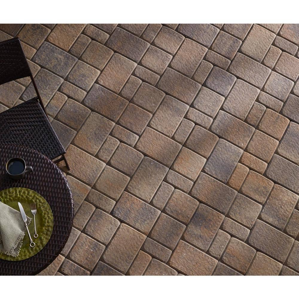 Oldcastle Mega Kingston 3-Piece Fieldstone Paver Kit (300-Piece Pallet)