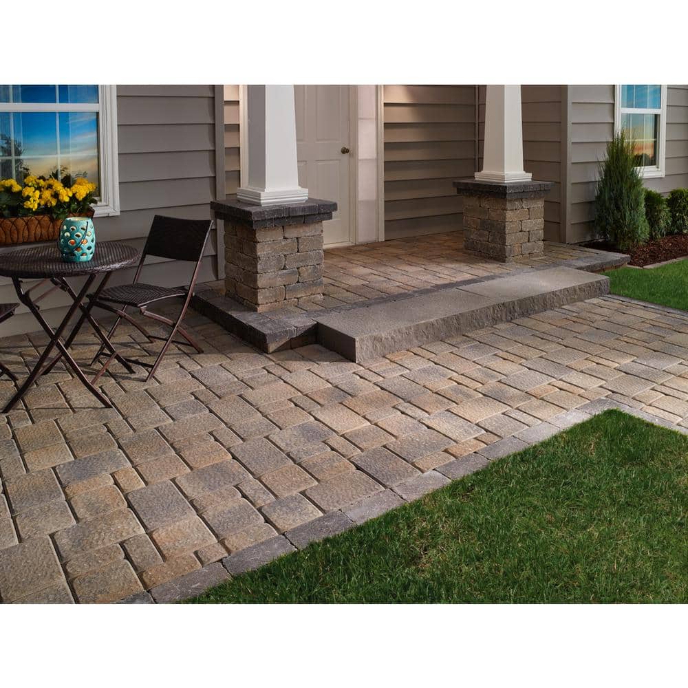 Oldcastle Mega Kingston 3-Piece Fieldstone Paver Kit (300-Piece Pallet)