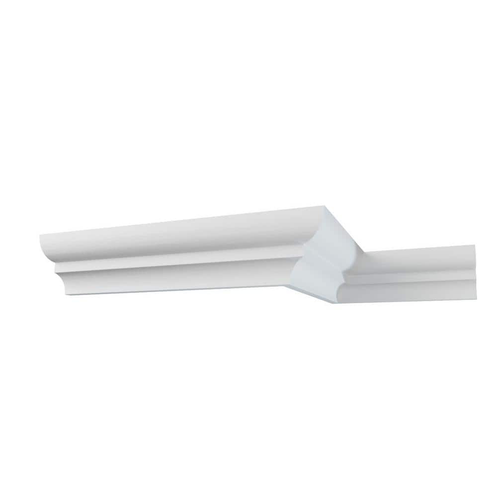 Ekena Millwork WM75 0.56 in. D x 1.63 in. W x 96 in. L Wood (Fingerjoint Pine) Crown Moulding