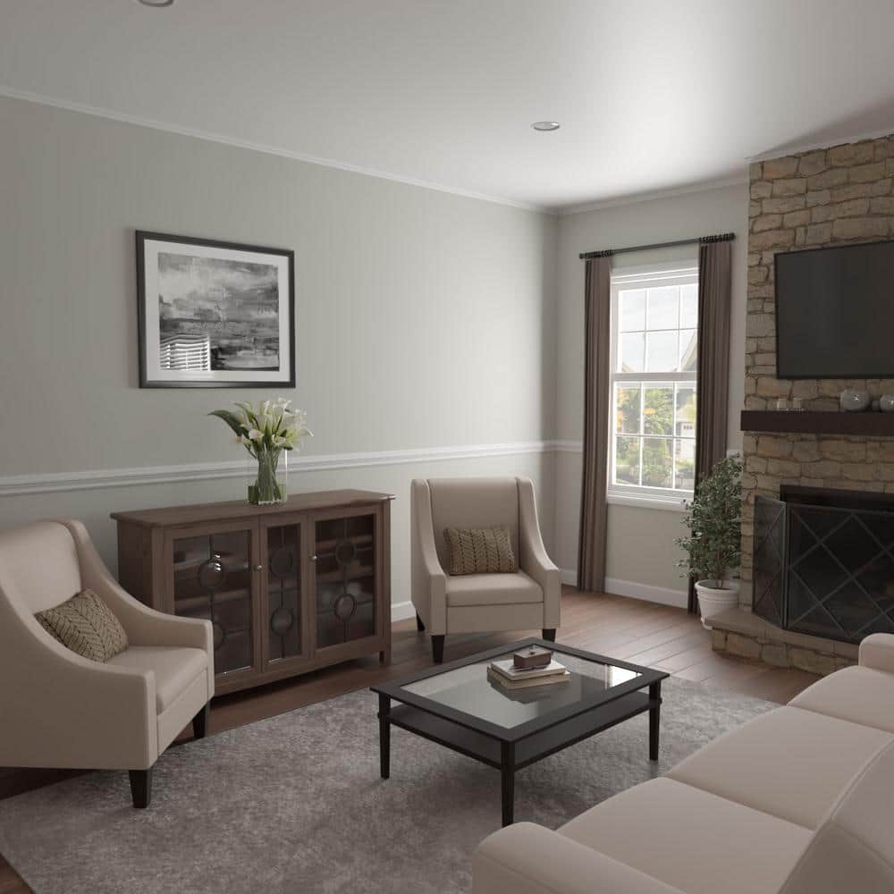 Ekena Millwork WM75 0.56 in. D x 1.63 in. W x 96 in. L Wood (Fingerjoint Pine) Crown Moulding