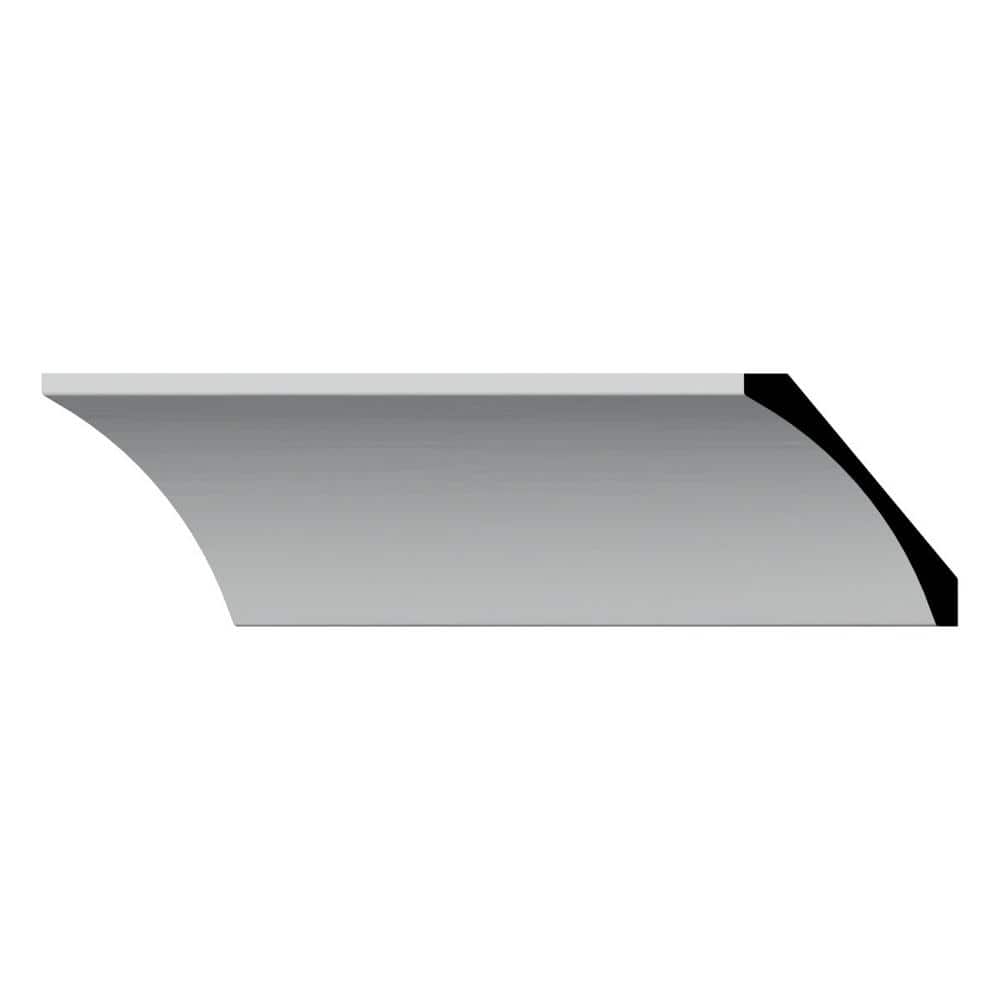Ekena Millwork WM291 0.75 in. D x 5.25 in. W x 96 in. L Wood (Fingerjoint Pine) Crown Moulding