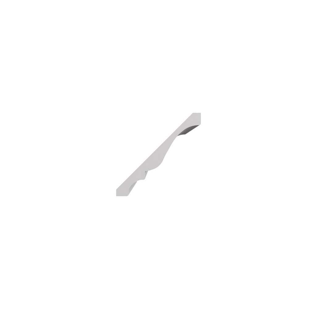 Ekena Millwork WM45 0.59 in. D x 5.25 in. W x 96 in. L Wood (Finger Joint Pine) Crown Molding