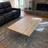 Swaner Hardwood 4 ft. L x 25 in. D x 1.75 in. T Finished Maple Solid Wood Butcher Block Countertop With Eased Edge
