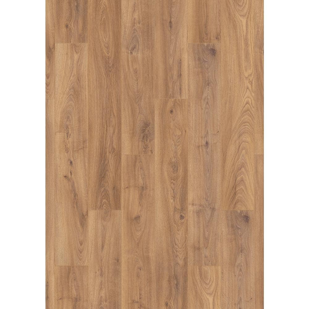 Krono Original Firebrand Oak Solid 8mm T x 7.67 in. W Laminate Wood Flooring(24.32 sq. ft./case)