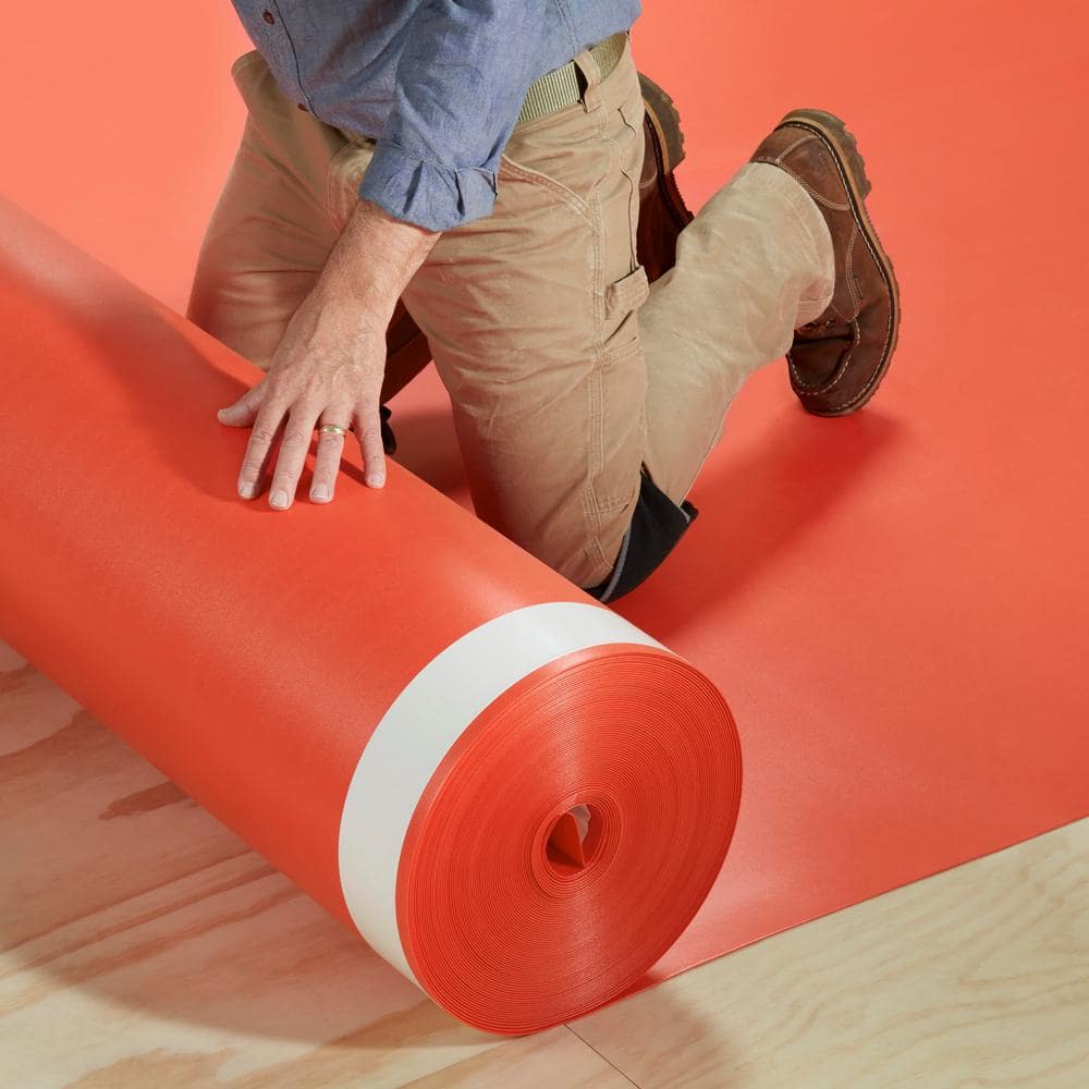 FloorMuffler 300 sq. ft. 4 ft. x 75 ft. x 0.08 in. Premium Underlayment for Laminate, Hardwood and Engineered Floors