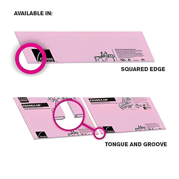 Owens Corning FOAMULAR 150 XPS 4ft x 8ft Insulation Board - All Sizes image 7