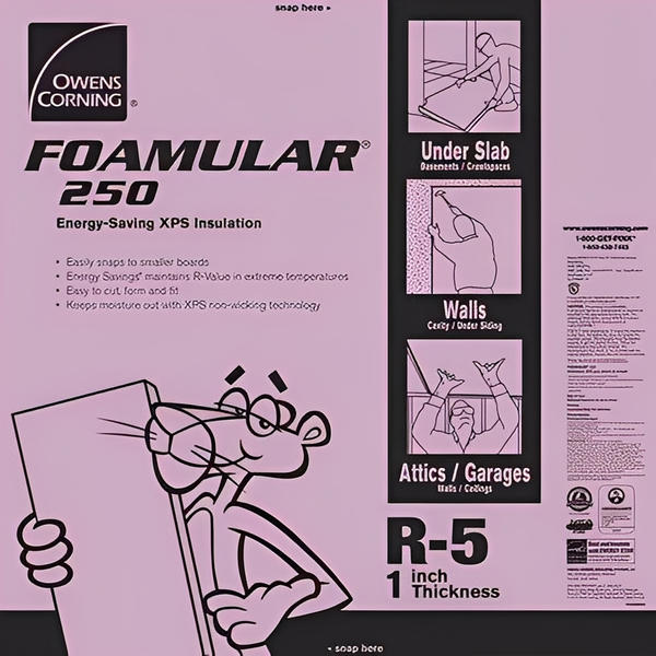 Owens Corning FOAMULAR 250 XPS Insulation Board - All Sizes