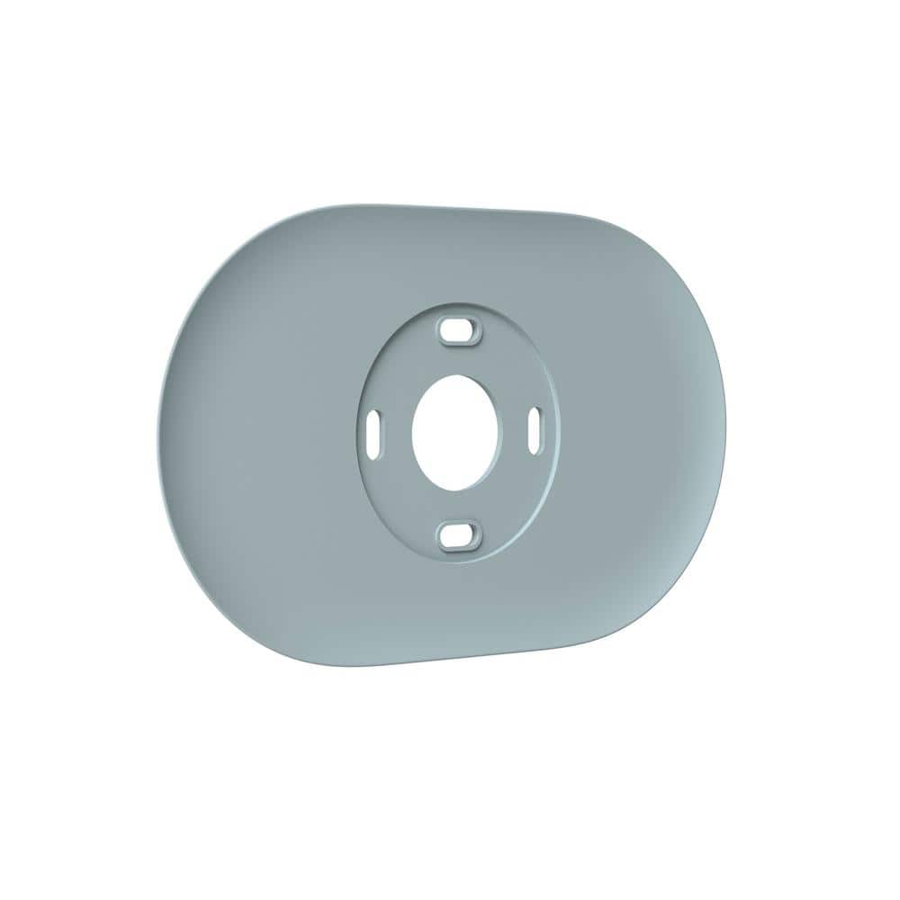 Google Nest Thermostat - Smart Programmable Wi-Fi Thermostat Fog + Nest Thermostat Trim Kit Deep Fog