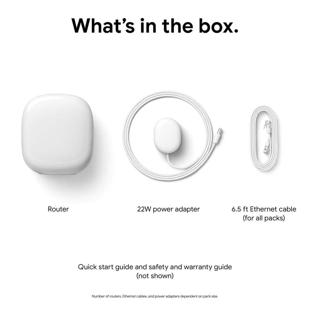 Google Nest Wifi Pro (Wi-Fi 6E) - Fog