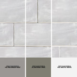 Amagansett Fog 2 in. x 8 in. 9 mm Satin Ceramic Wall Tile (5.38 sq. ft. / box)
