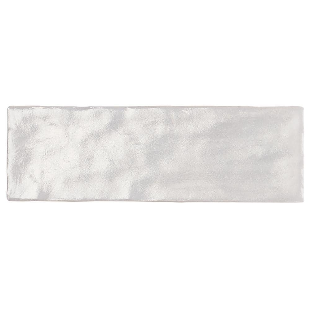 Amagansett Fog 2 in. x 8 in. 9 mm Satin Ceramic Wall Tile (5.38 sq. ft. / box)