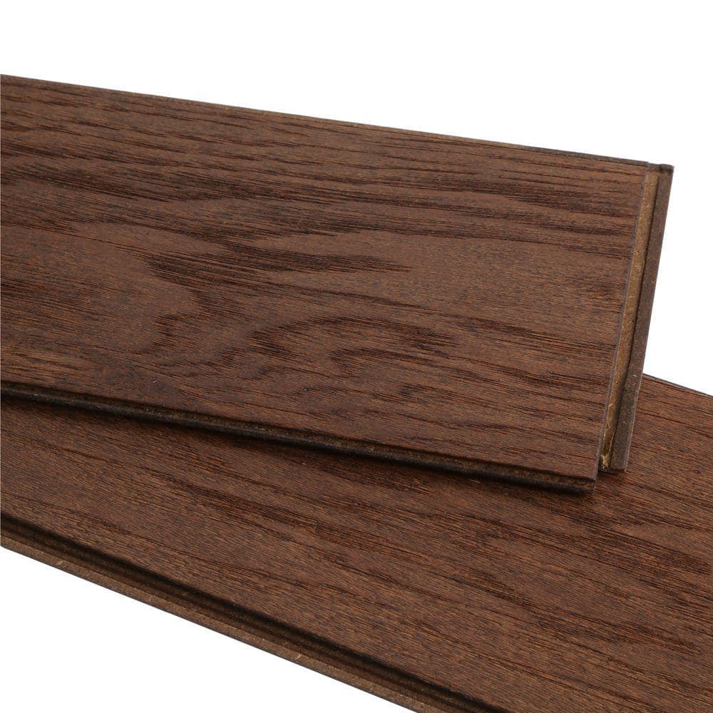 HOMELEGEND Forest Trail Hickory 3/8 in. T x 5 in. W Wire Brushed Engineered Hardwood Flooring (19.7 sqft/case)