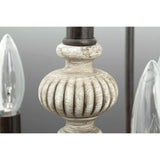 Progress Lighting Bergamo Collection 5-Light Forged Bronze Chandelier