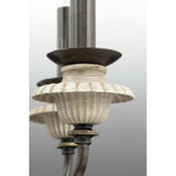 Progress Lighting Bergamo Collection 5-Light Forged Bronze Chandelier