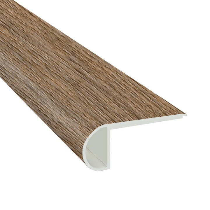 Forrest Brown 3/4 in. T x 2.75 in. W x 94 in. L Luxury Vinyl Flush Stairnose Molding