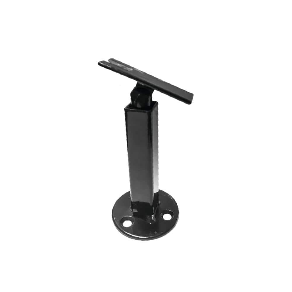 FORTRESS Fe26 Horizontal Cable Rail Black Sand Stair Vertical I-Support for Cable Railing System