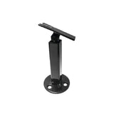 FORTRESS Fe26 Horizontal Cable Rail Black Sand Stair Vertical I-Support for Cable Railing System