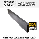 FORTRESS Evolution 2 in. x 6 in. x 16 ft. Joist 16-Gauge Steel Black Deck Framing