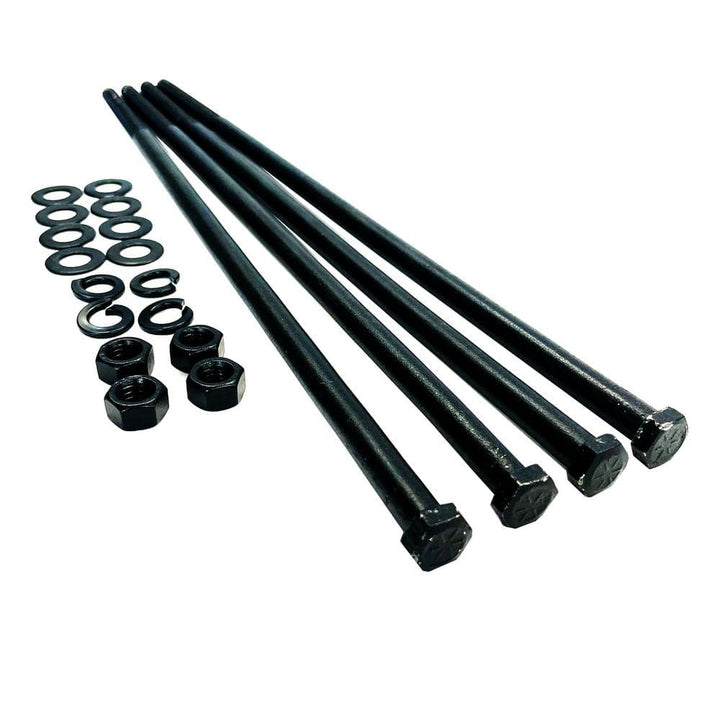FORTRESS 14 in. Evolution Steel Black Deck Framing Bolt Kit