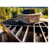 FORTRESS 2 in. x 11 in. x 20 ft. Evolution Black Steel Deck Framing Structural Beam