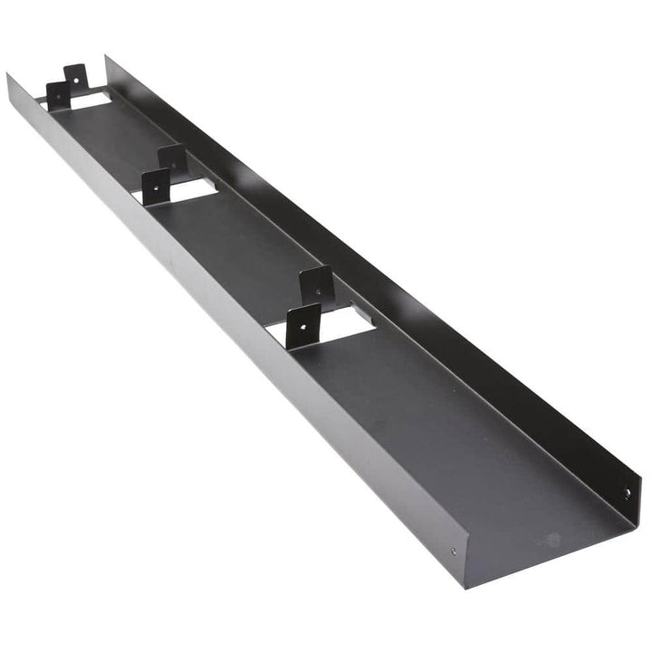 FORTRESS Evolution Steel Black Deck Framing 2 in. x 6 in. x 8 ft. U-Rim Joist 16 in. O.C.