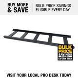 FORTRESS Evolution Steel Black Deck Stair Framing 48 in. Stair Tray