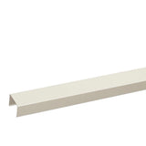 FORTRESS Al13 Home 6 ft. W x 2.6 in. H Aluminum Matte White Flat Accent Top Rail