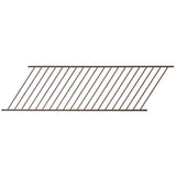 FORTRESS Fe26 34 in. H x 6 ft. W Bronze Steel Adjustable Railing Stair Panel