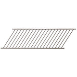 FORTRESS Fe26 40 in. H x 6 ft. W Bronze Steel Ajustable Railing Stair Panel