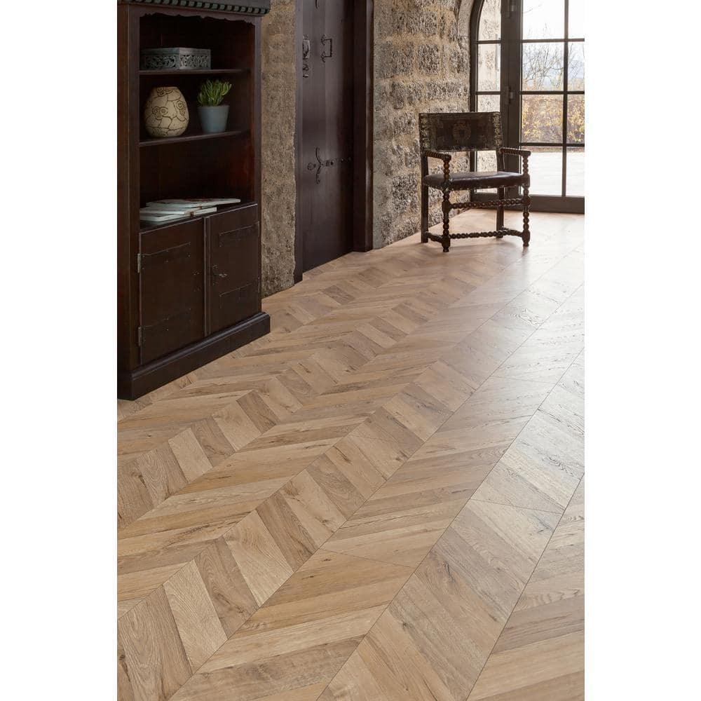 Krono Original Oak Fortress Rochesta 8mm T x 9.6 in. W Laminate Wood Flooring (29.06 sq. ft./case)