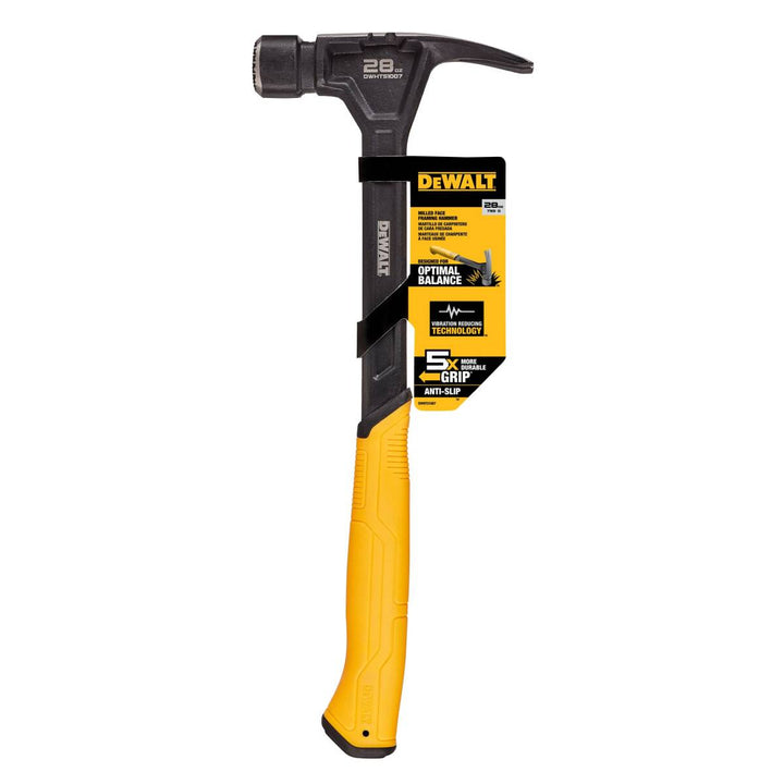 DeWalt Steel Framing Hammer Yellow 28 oz