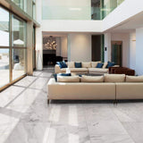 MSI Franrivers Gray Onyx 24 in. W x 48 in. L Polished Porcelain Floor and Wall Tile (16 sq. ft./Case)