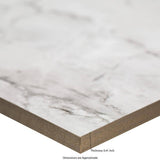 MSI Franrivers Gray Onyx 24 in. W x 48 in. L Polished Porcelain Floor and Wall Tile (16 sq. ft./Case)