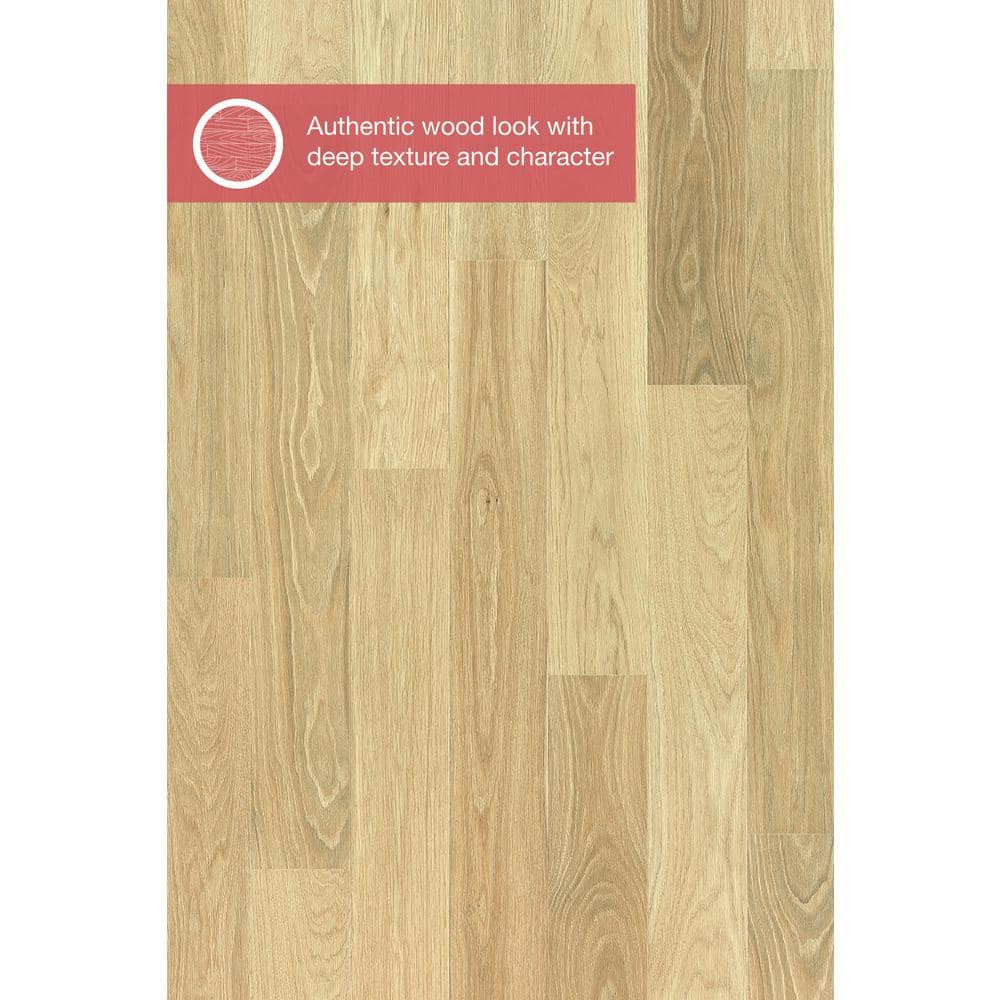 Pergo Outlast+ Frappe Hunt Oak 12 mm T x 6.1 in. W Waterproof Laminate Wood Flooring (16.12 sq. ft./case)
