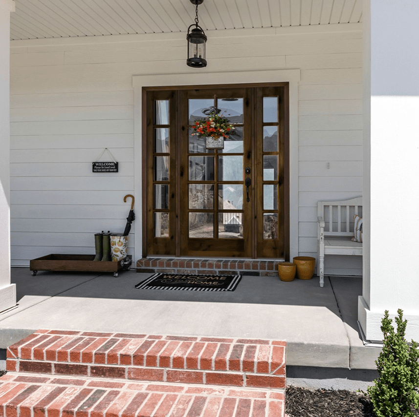 36 in. x 80 in. Classic French Alder 10-Lite Clear Low-E Left-Hand Inswing Unfinished Wood Exterior Prehung Front Door