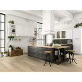 Blue Ridge Hardwood Flooring Castlebury French Linen Eurosawn White Oak 3/4 in. T x 5 in. W Wire Brushed Solid Hardwood Flooring (20 sq. ft./Case)